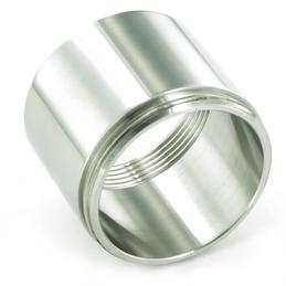 Abdeckzylinder LEVOS-S Edelstahl seidenglanz