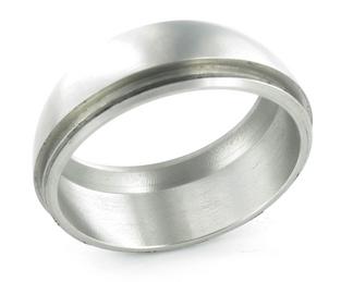 Cover ring LEVOS-S stainless steel brushed finish