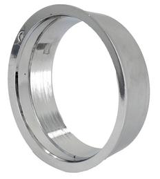 Cover ring LINUS stainless steel finish NF