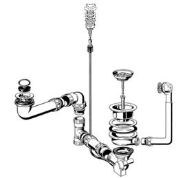 Fitting set 3.5" pop-up control  (replaced by 215004) VI