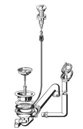 Fitting set 3.5" pop-up control AXIS 45 S (replaced by 223159)