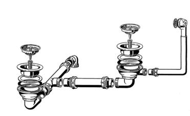 Fitting set 2 x 3.5" manual HIT 8(replaced by 212245)