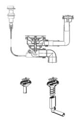Pop-up set 3.5'' brown (replaced by 137965)