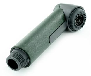 Brausekopf ACTIS-S ND grün komplett NF SILGRANIT-Look, grün, Niederdruck