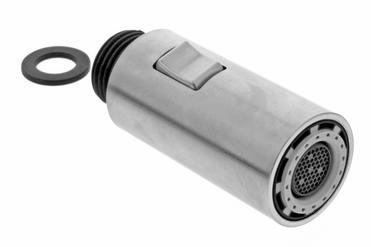 Spray head CULINA-S Mini stainless steel finish switchable NF galvanic, stainless steel finish, High Pressure