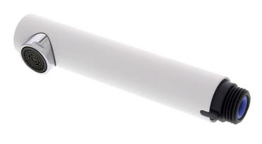 Spray head LINUS-S White Edition HP cpl. Ceramic-Look, white, High Pressure