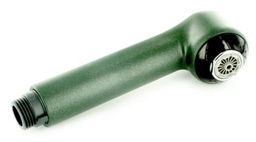 Spray head PALLAS-S LP silgranit green complete SILGRANIT-Look, green, Low pressure