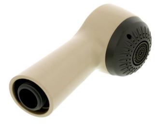 Brausekopf ELIPSO-S HD cashmere komplett HA Keramik-Look, cashmere, Hochdruck