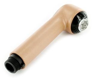 Spray head PALLAS-S LP cognac complete SILGRANIT-Look, cognac, Low pressure