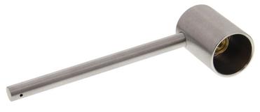 Pump lever PIONA stainless steel brushed finish MZ