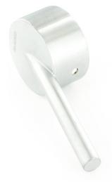 Hebel ATOS-S Edelstahl finish komplett HA, Edelstahl finish