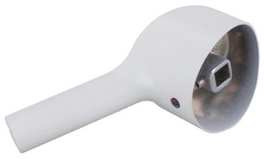 Hebel ELIPSO II keramikweiß Farbindex A, keramikweiß matt