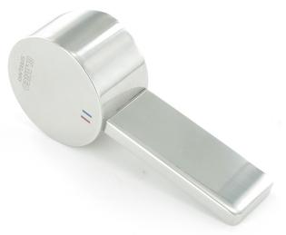 Hebel LEVOS-S Edelstahl seidenglanz komplett, Edelstahl seidenglanz