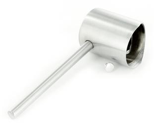 Lever PINOS stainless steel finish complete MZ, stainless steel finish