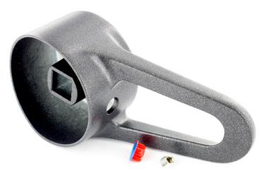 Lever PALLAS anthracite light complete color index B, anthracite