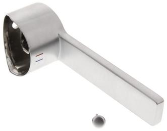 Hebel Edelstahlfinish, Edelstahl finish