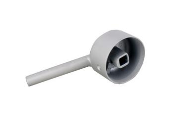 Lever ATOS-S aluminium optic, aluminium look