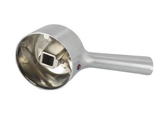 Hebel ELIPSO Edelstahl finish HA