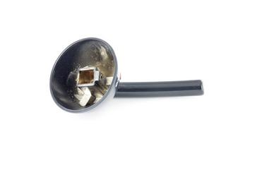 Lever MIRA stainless steel finish HA