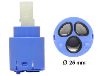 Kartusche HD Ø= 25 mm KE KE, blau, Hochdruck
