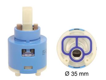 Kartusche HD Ø= 35 EDITION 2009 (ersetzt durch 118787) AV, blau, Hochdruck