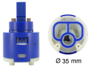Cartouche HP 35 mm (remplacée par 121894 ou 121896) KI, bleu, Haute pression