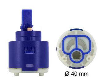 Cartouche HP 40 mm KI (remplacé par 121895 ou 121897), bleu, Haute pression
