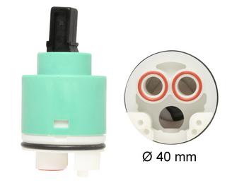 Kartusche HD Ø= 40 mm ARGON-Z (ersetzt durch 139322), grün, Hochdruck