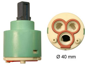 Kartusche HD Ø= 40 mm (ersetzt durch 116119), grün, Hochdruck