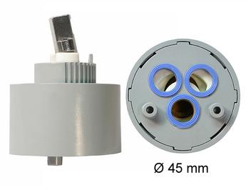 Kartusche HD Ø= 45 mm (ersetzt durch 126111), grau, Hochdruck