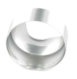 Kartuschenabdeckring Edelstahl seidenmatt VE