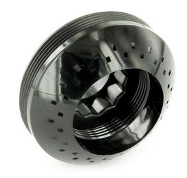 Jet disc PALLAS-S black with external thread, Low Pressure