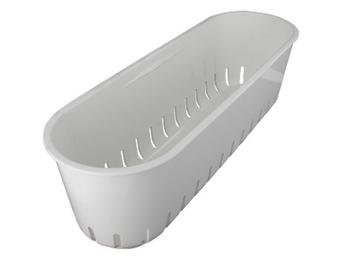 Colander LINE 5 S white (replaced by 214497), plastic, white