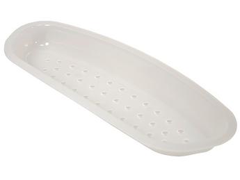 Perforated insert VIVA 5 S white translucent, plastic, translucent white