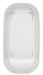 Colander plastic JOTA, MULTI, NOVA, TWEN, VIVA white translucent, plastic, translucent white