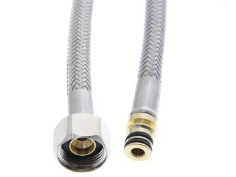 Flexible hose B with integr. gasket 52 cm metal MZ