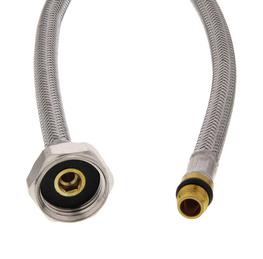 Flexschlauch integrierte Dichtung 35 cm Metall  1/2" - M10x1