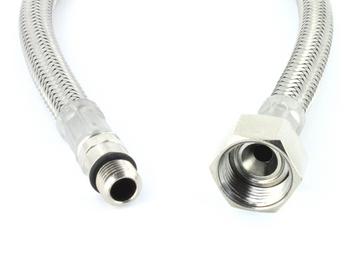 Flexible hose without seal, 45 cm metal M10x1 (replaced by 119913) CR