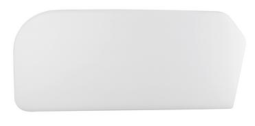 Chopping board, high quality plastic PRIMO right white, plastic