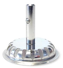 Basket strainer 1.5" pin, no seal (18 drainage slots) VI