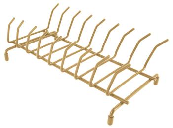 Plate rack PRIMO-BOX cappuccino, Metal laminated, cappuccino