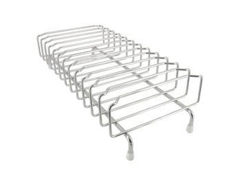 Tellerstapler PROFI aus Edelstahl, Edelstahl