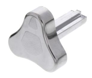 Turning handle for double turning unit chrome (replaced by 137973)