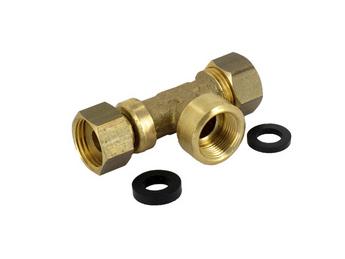 T-Stück COMET-S, ATOS-S ND mit Dichtungen (ersetzt durch 127281)