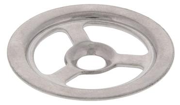 Rosette overflow Ø= 36 mm stainless steel VI