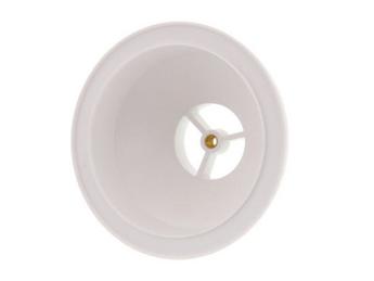 Drain valve 3.5" vertical without overflow white VI, white