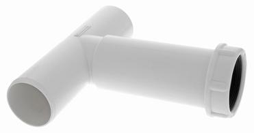 T-piece Ø= 40 mm x 134 mm complete VI