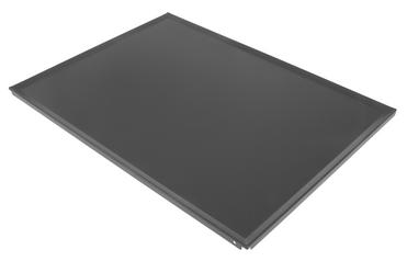 FLEXON II system cover 60, steel panel, black