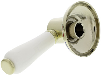 Hebel TRADON satin gold komplett KP, satin gold