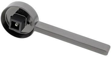 Hebel CULINA-S II satin dark steel komplett LT, satin dark steel